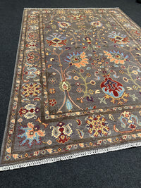 Handknuten Kazak‑matta — 238 × 171 cm