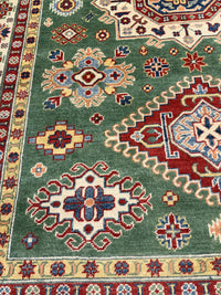 Handknuten Kazak‑matta — 240 × 169 cm