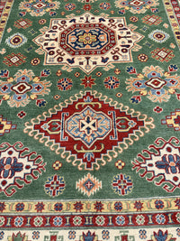 Handknuten Kazak‑matta — 240 × 169 cm