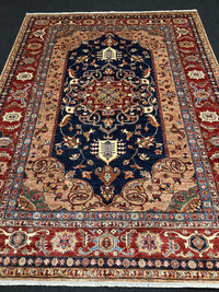 Handknuten fine Kazak‑matta — 253 ×193 cm