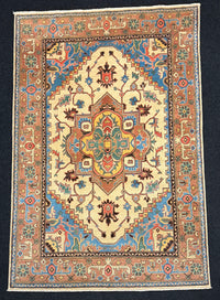 Handknuten Kazak‑matta — 250 × 168 cm