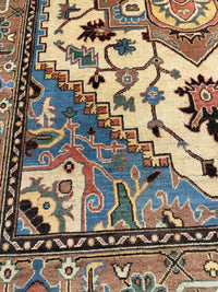 Handknuten Kazak‑matta — 250 × 168 cm