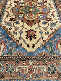 Handknuten Kazak‑matta — 250 × 168 cm