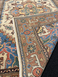 Handknuten Kazak‑matta — 250 × 168 cm