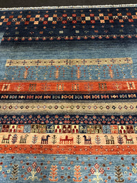 Fine Ziegler Shabargan Handknuten Matta  — 294 × 202 cm