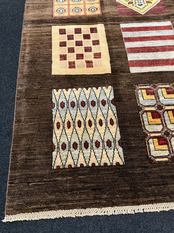 Fine Ziegler Gabbeh”‑matta  — 294 × 197 cm