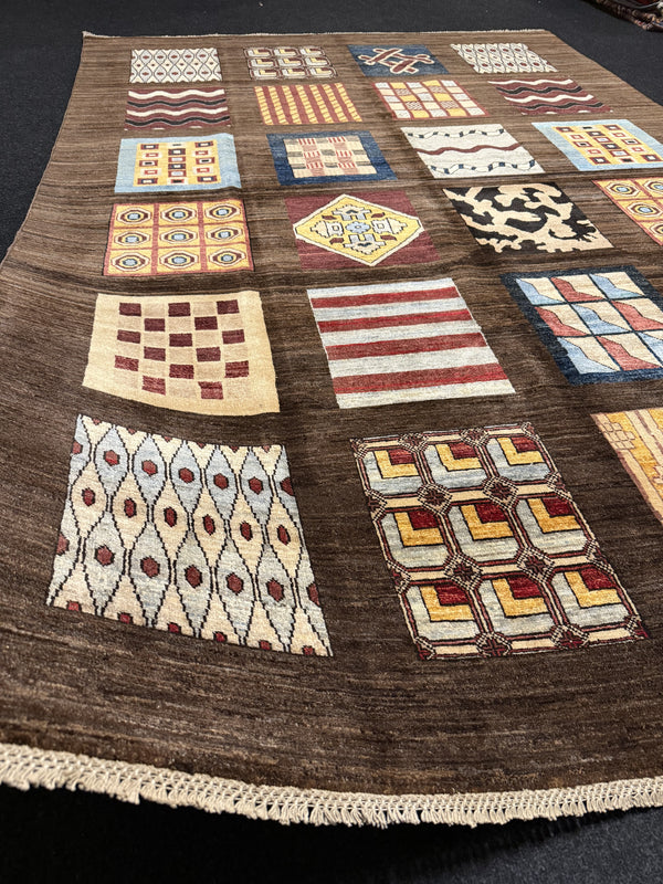 Fine Ziegler Gabbeh”‑matta  — 294 × 197 cm