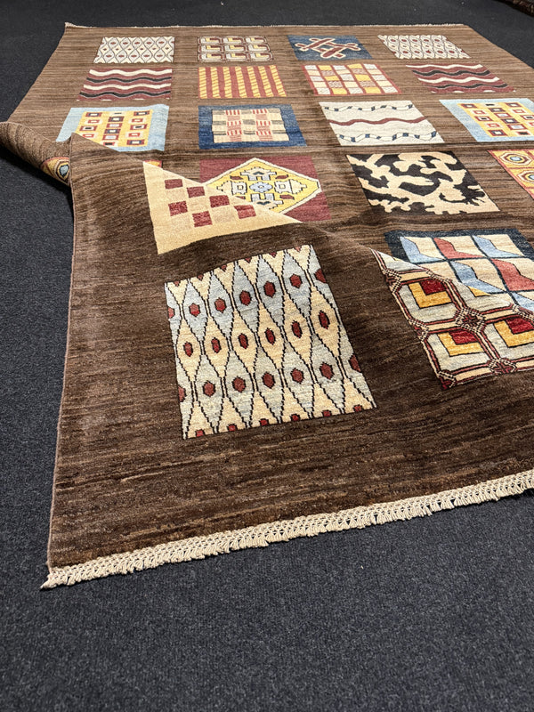 Fine Ziegler Gabbeh”‑matta  — 294 × 197 cm