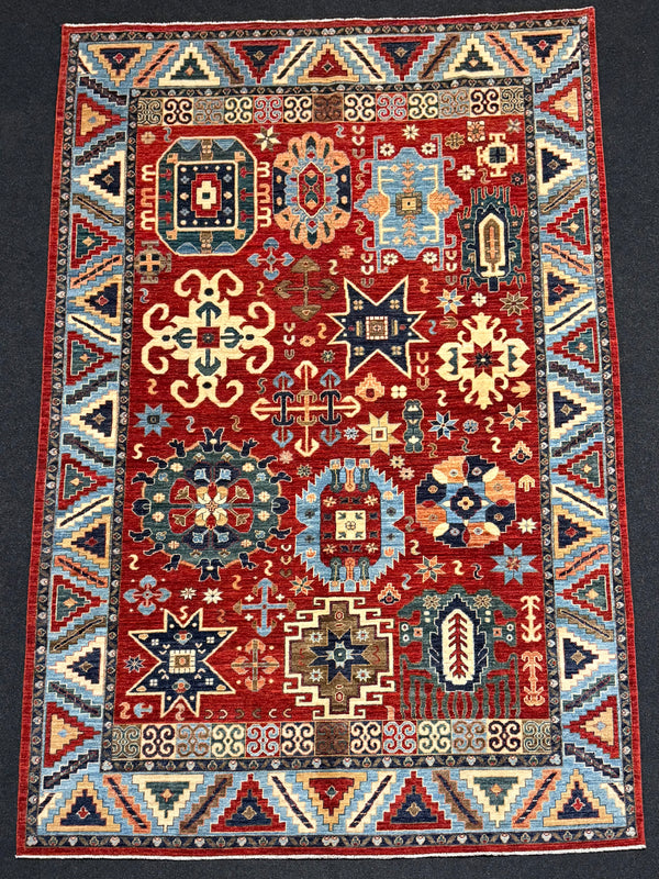 Fine Ziegler Handknuten Matta  — 310 × 203 cm