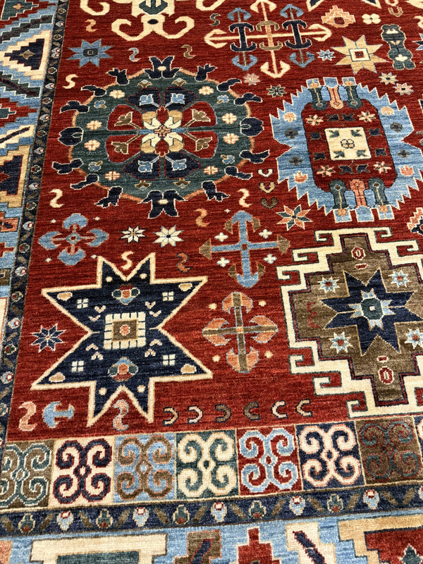 Fine Ziegler Handknuten Matta  — 310 × 203 cm