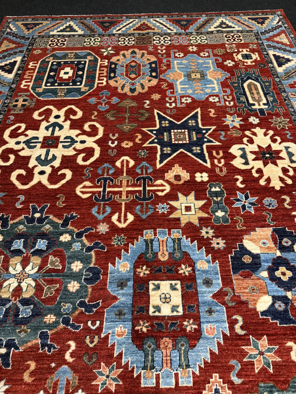 Fine Ziegler Handknuten Matta  — 310 × 203 cm