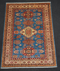 Handknuten fine Kazak‑matta — 289 ×203 cm