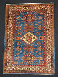 Handknuten fine Kazak‑matta — 289 ×203 cm