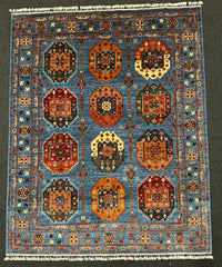 Handknuten Ziegler-matta – Ett tidlöst mästerverk för ditt hem  — 191×154 cm