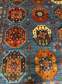 Handknuten Ziegler-matta – Ett tidlöst mästerverk för ditt hem  — 191×154 cm