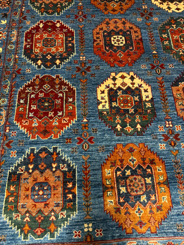 Handknuten Ziegler-matta – Ett tidlöst mästerverk för ditt hem  — 191×154 cm