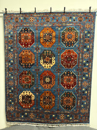 Handknuten Ziegler-matta – Ett tidlöst mästerverk för ditt hem  — 191×154 cm