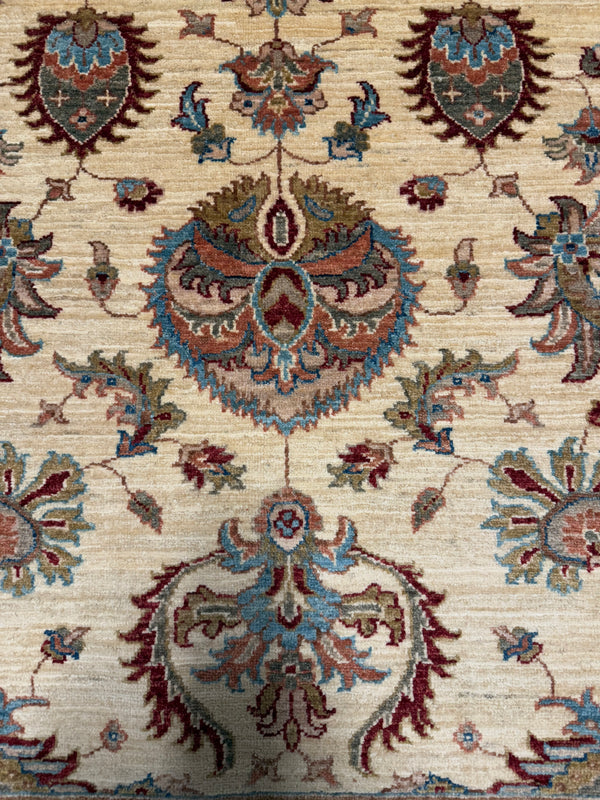 Fine Ziegler Handknuten Matta  — 245×175 cm