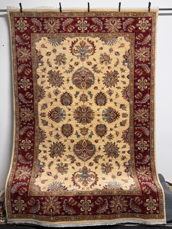 Fine Ziegler Handknuten Matta  — 245×175 cm