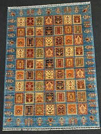 Ziegler Shabargan Handknuten Matta — 261×184 cm