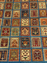 Ziegler Shabargan Handknuten Matta — 261×184 cm