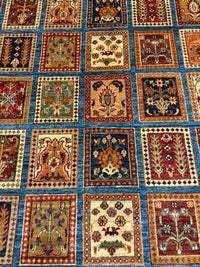 Ziegler Shabargan Handknuten Matta — 261×184 cm