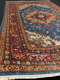 Handknuten fine Kazak‑matta — 249×177 cm