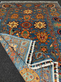 Ziegler Shabargan Handknuten Matta — 197×151 cm