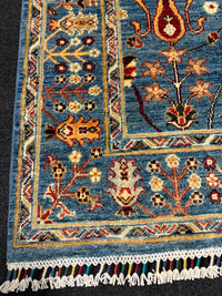 Ziegler Shabargan Handknuten Matta — 180×124 cm