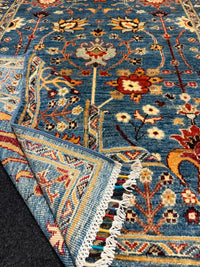 Ziegler Shabargan Handknuten Matta — 180×124 cm