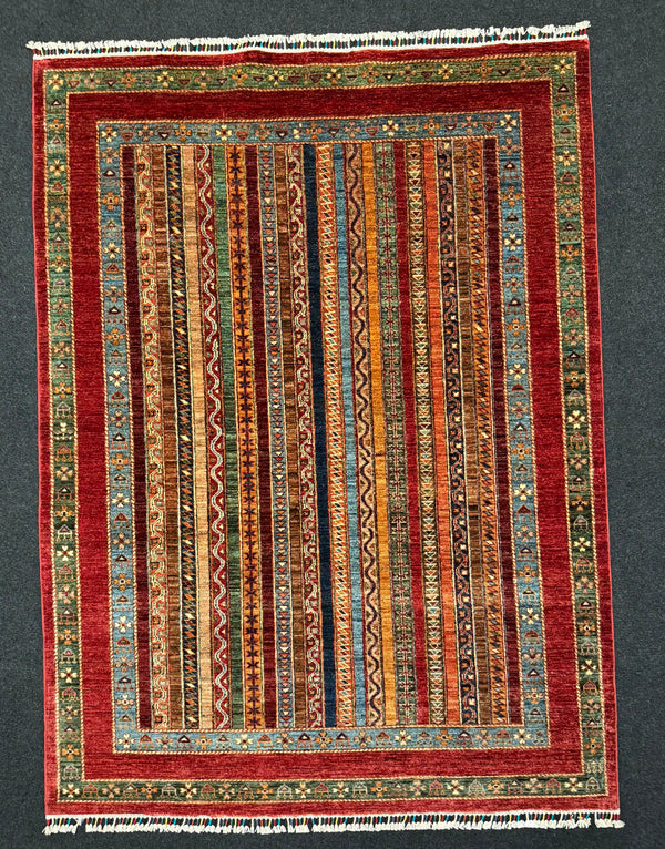 Ziegler Shabargan Handknuten Matta — 210×157 cm