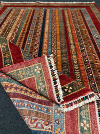 Ziegler Shabargan Handknuten Matta — 210×157 cm