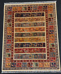 Ziegler Shabargan Handknuten Matta — 191×154 cm