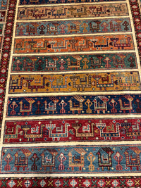 Ziegler Shabargan Handknuten Matta — 191×154 cm