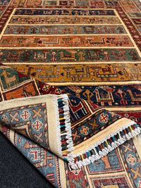 Ziegler Shabargan Handknuten Matta — 191×154 cm