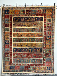 Ziegler Shabargan Handknuten Matta — 191×154 cm